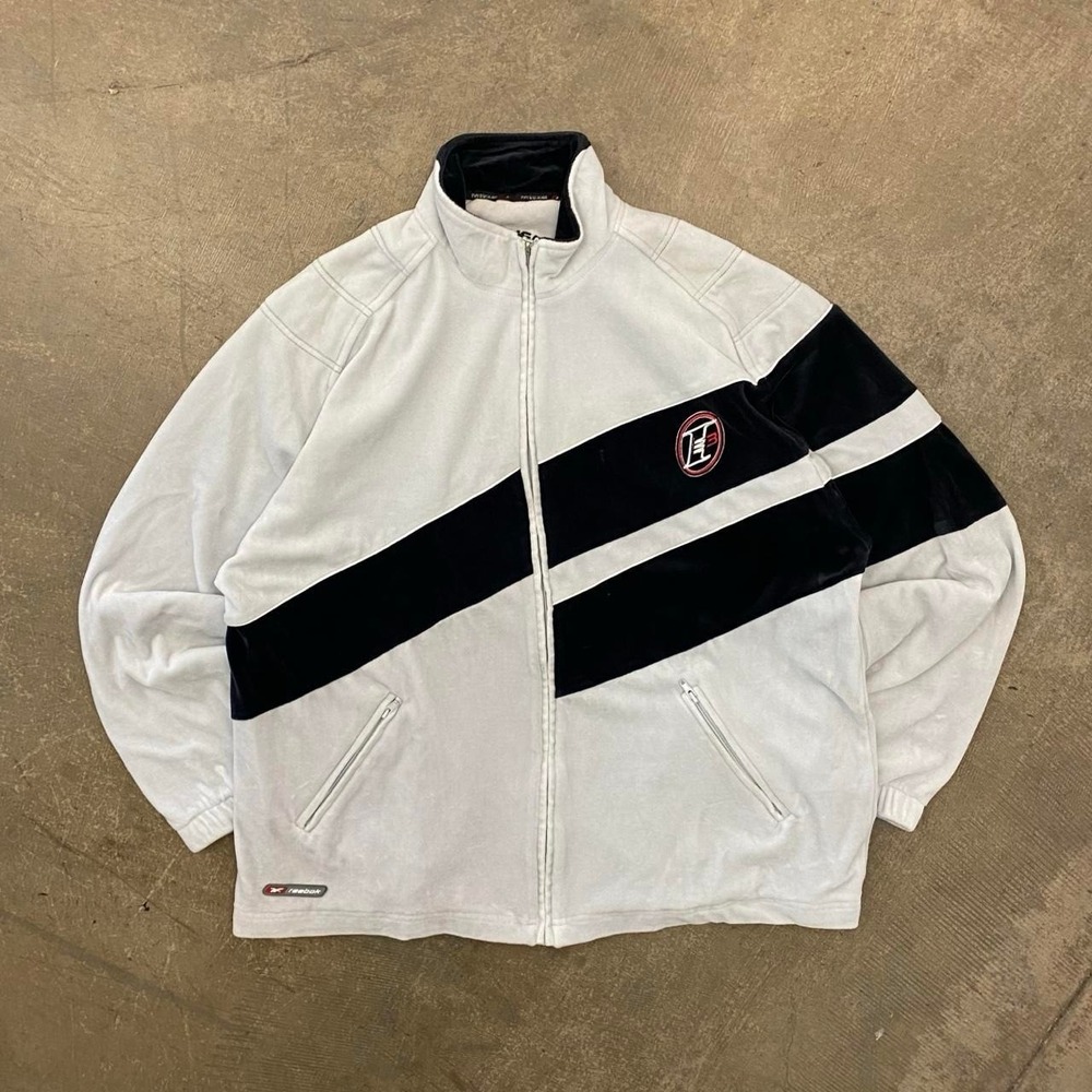 Vintage Y2K Allen Iverson The Answer Reebok 2000s Basketball Fleece Jacket XL